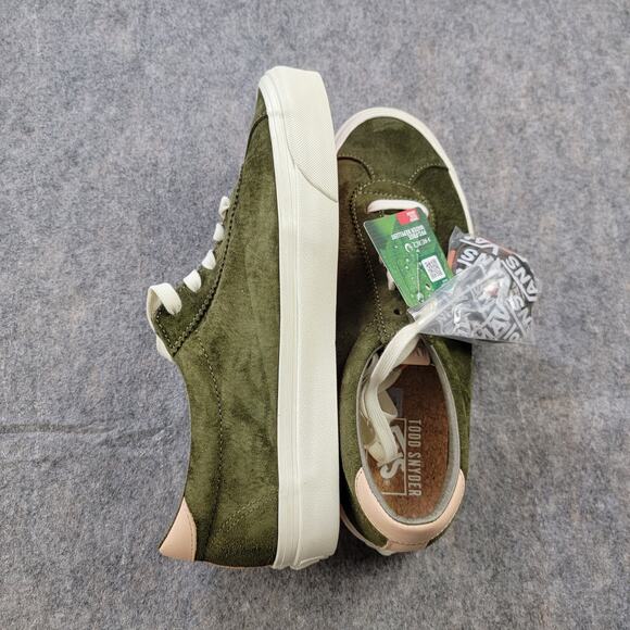 Todd Snyder x Vans Dirty Martiny Sneaker Lace-Up 73 DX Size US 10.5 Olive Green main image 6